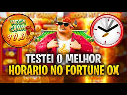 horario de ganho fortune ox